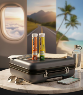 Using Electrolyte Tablets for Travel – Long Flights, Road Trips & Adventures
